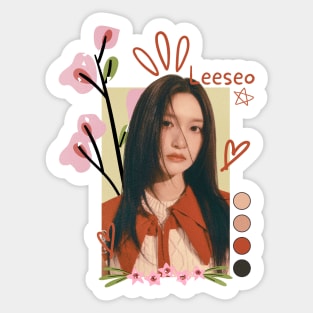 LEESEO IVE Sticker